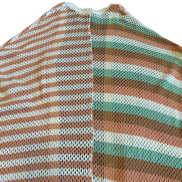 Torrid Sleeveless Stripe Sweater Duster Vest Long Length Size 3X 4X Women's NWT - Picture 9 of 12